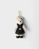 Teddy keychain charm, , hi-res