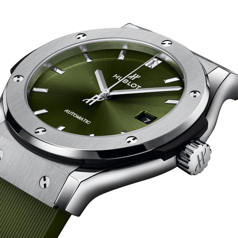 Classic Fusion Titanium Green 42mm, , hi-res