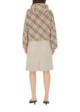 Check Hooded Jacket, , hi-res
