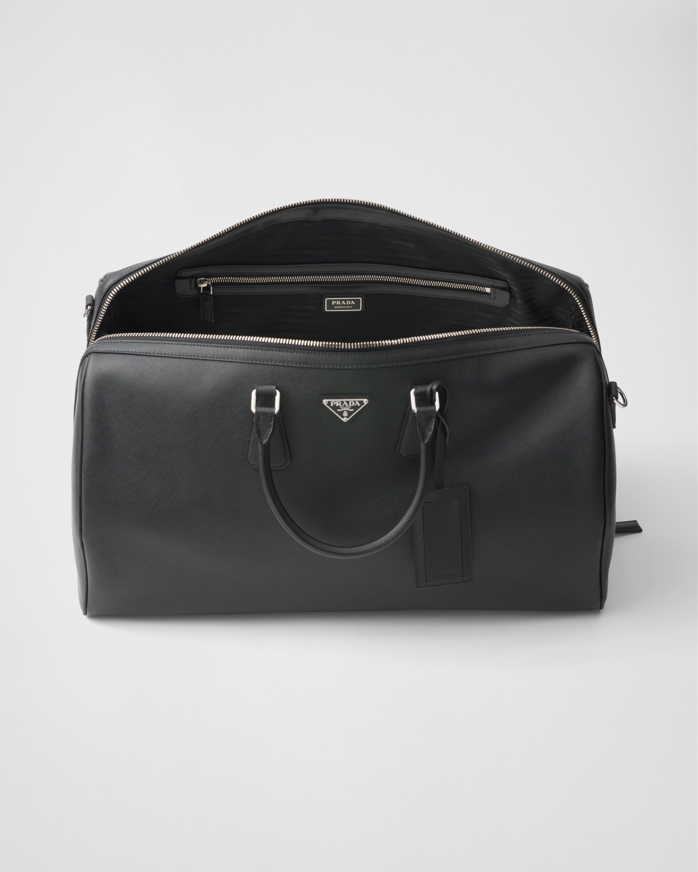 Saffiano Leather Travel Bag