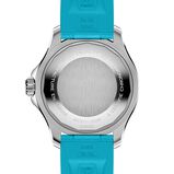 Superocean Automatic 36 Stainless Steel Turquoise Rubber Watch, , hi-res