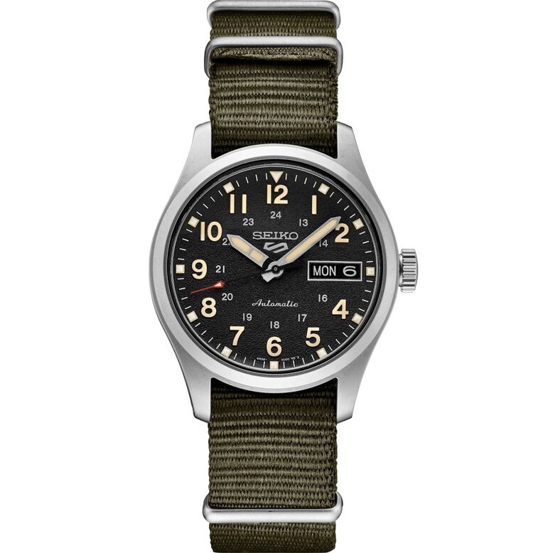 Midfield Sports Style &#39;Green zone&#39; 36mm Mens NATO Strap Watch, , hi-res