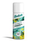 Batiste On The Go Dry Shampoo Original, Classic Fresh Fragrance Dry Hair Shampoo, 50ml