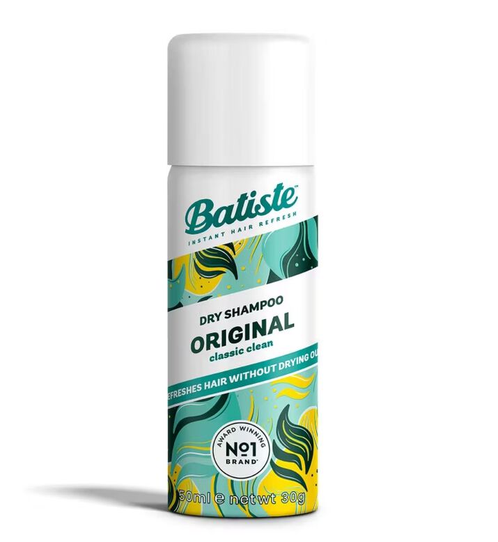 Batiste On The Go Dry Shampoo Original, Classic Fresh Fragrance Dry Hair Shampoo, 50ml, , hi-res