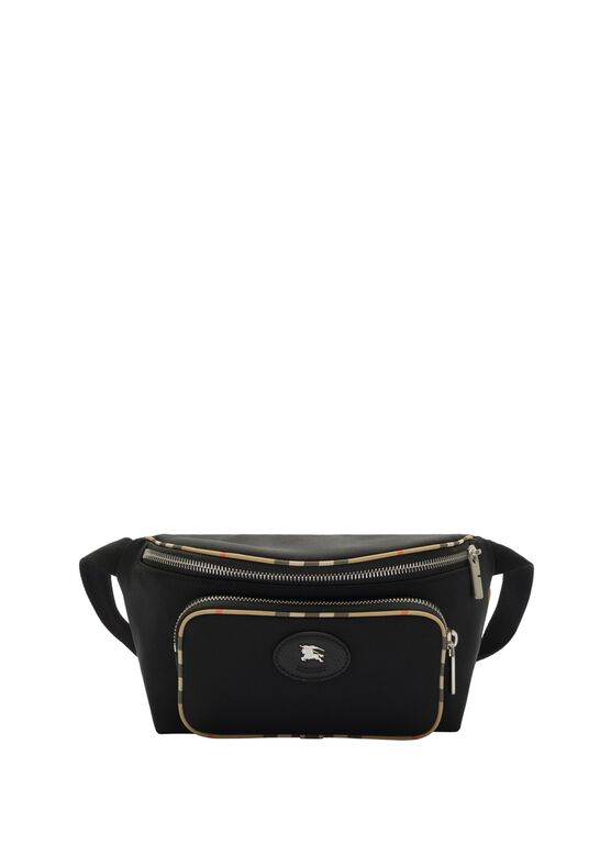 Check Trim Belt Bag, , hi-res