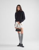 Re-Edition 2002 Re-Nylon and brushed leather shoulder bag, , hi-res