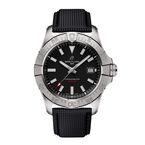 Avenger Automatic 42mm Mens Watch Black Leather