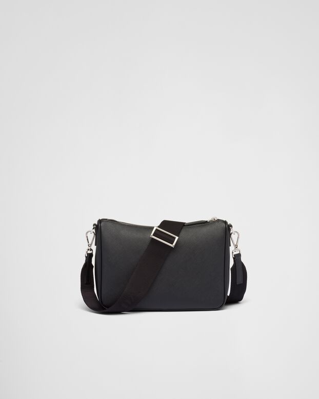 Saffiano-leather shoulder bag, , hi-res