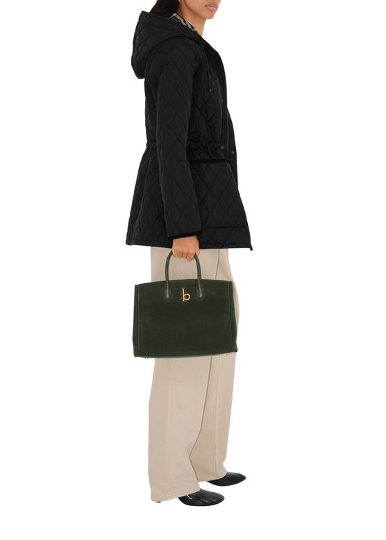 Quilted Nylon Parka, , hi-res