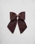 Canvas hair clip