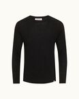 Ob-T Ls Linen Black