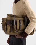 Prada Route canvas and leather tote bag, , hi-res