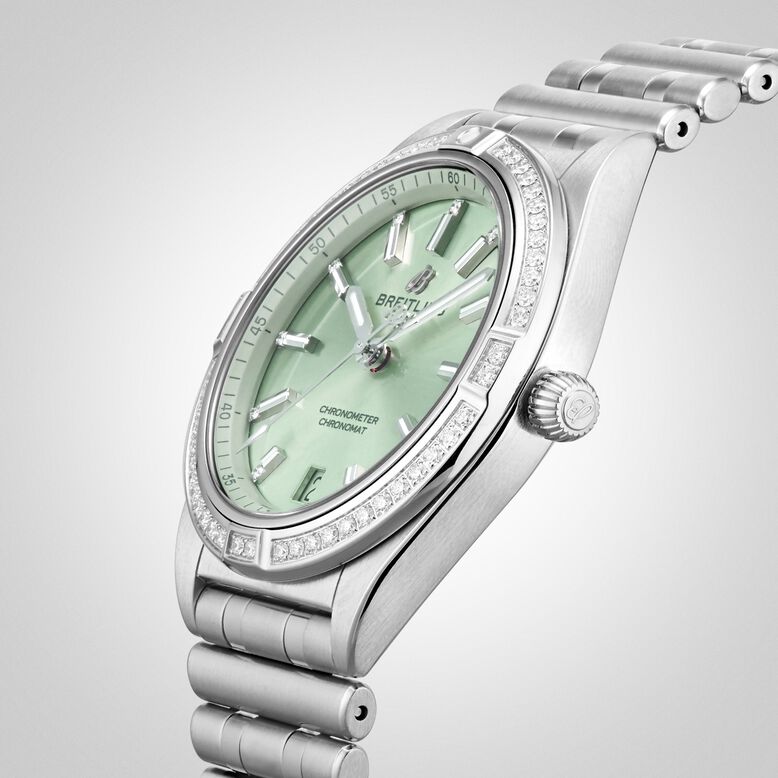 Chronomat Automatic 36 - Mint Green Watch, , hi-res