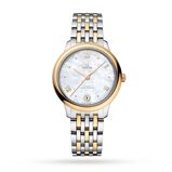 De Ville Prestige Co-Axial Master Chronometer 34mm Ladies Watch White, , hi-res