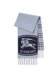 Reversible Knight Stamp Scarf, , hi-res
