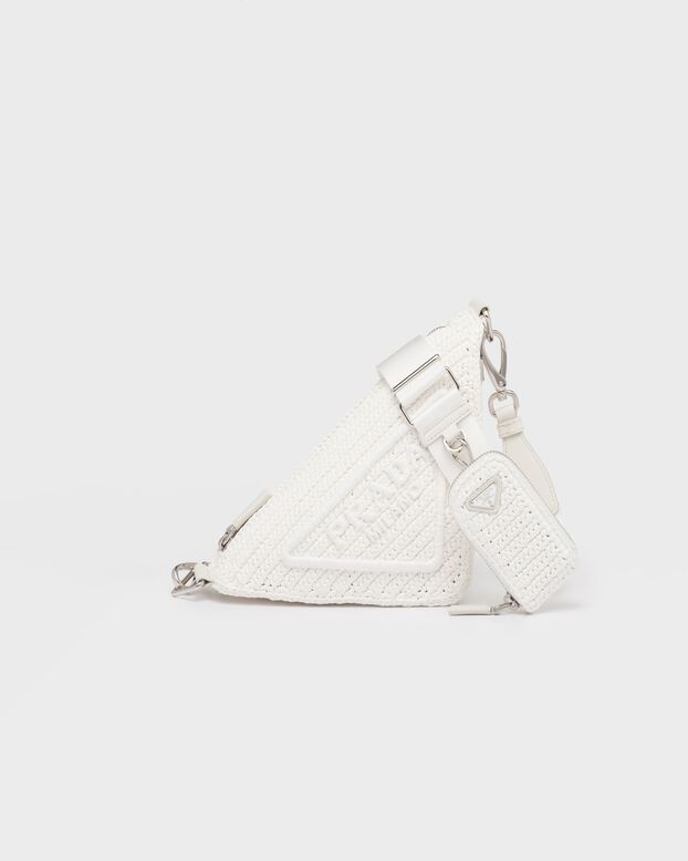 Prada Triangle crochet bag, , hi-res
