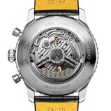 Navitimer B01 Chronograph 46 Stainless Steel Leather Strap Watch, , hi-res