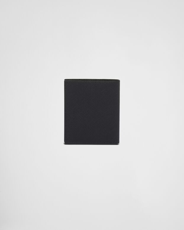 Saffiano leather wallet, , hi-res