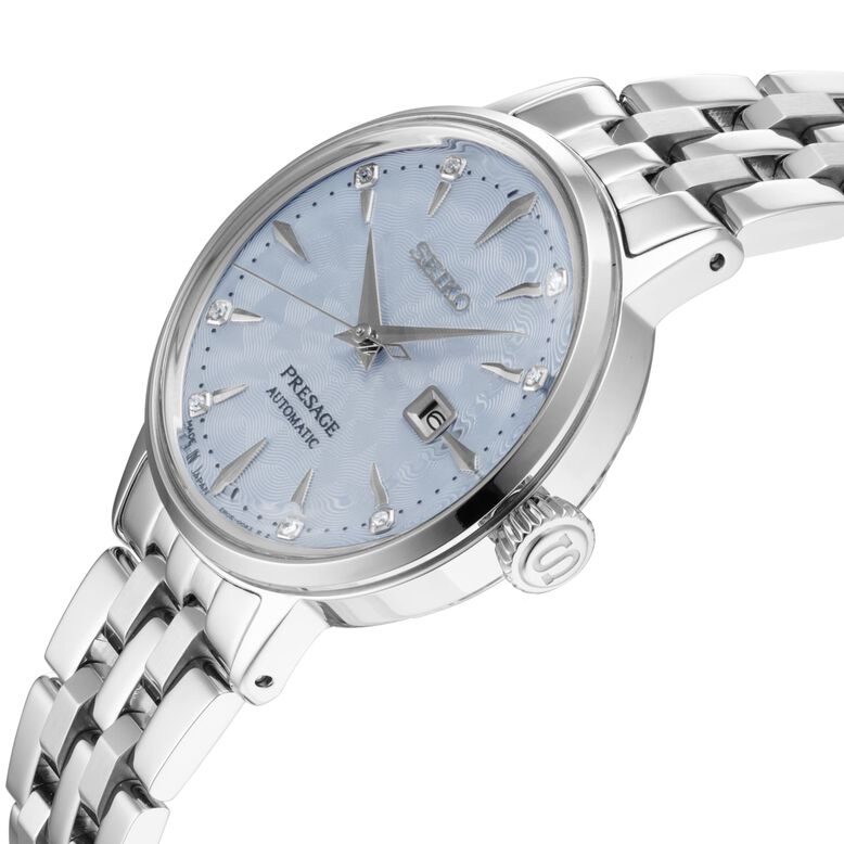 Presage Cocktail Time 'Skydiving' Diamond Twist Ladies Watch, , hi-res