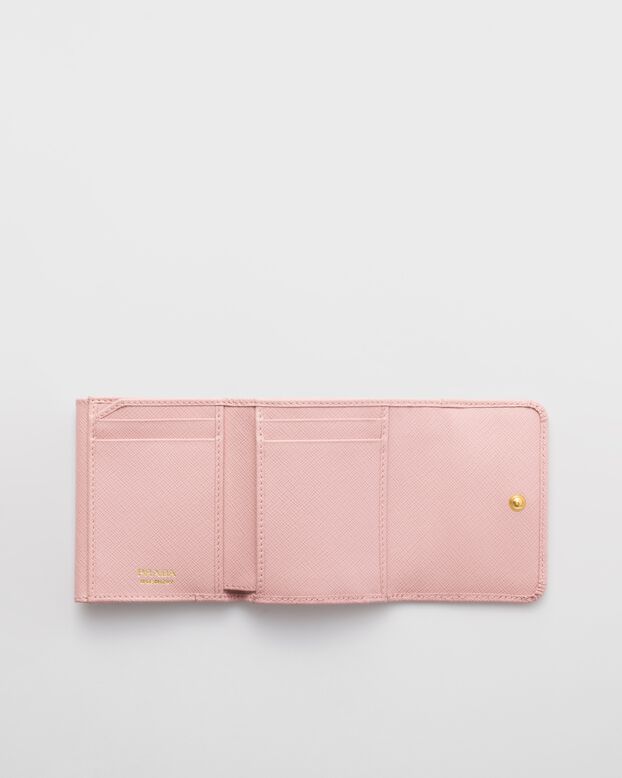 Small Saffiano leather wallet, , hi-res