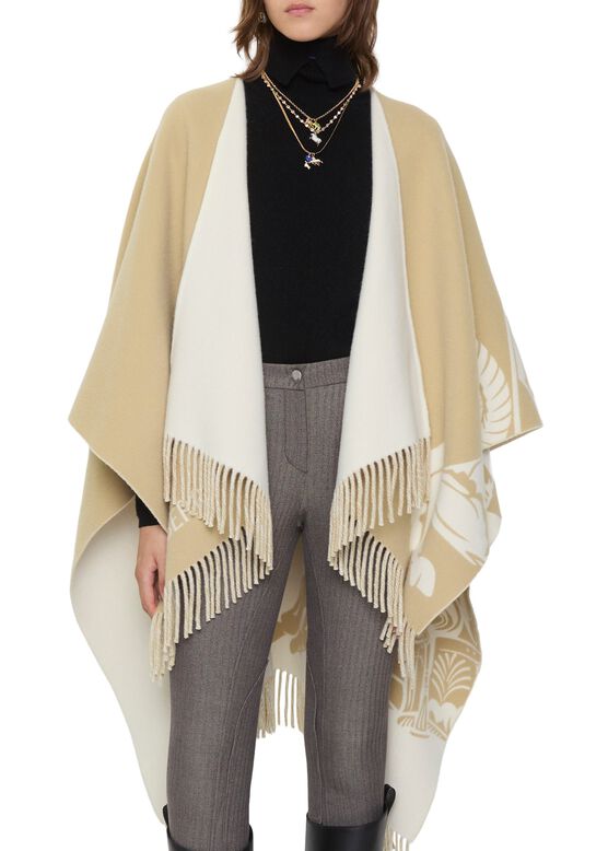 EKD Wool Cashmere Cape, , hi-res