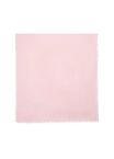 Wide Check Wool Silk Scarf