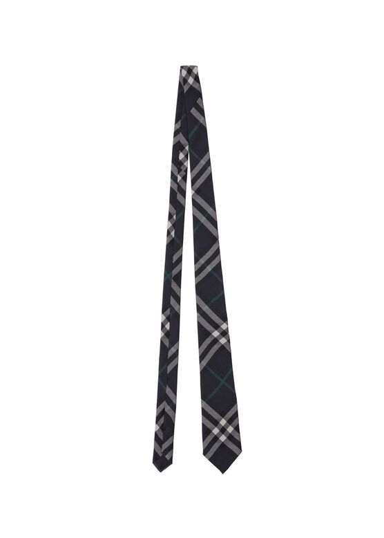 Check Silk Tie, , hi-res
