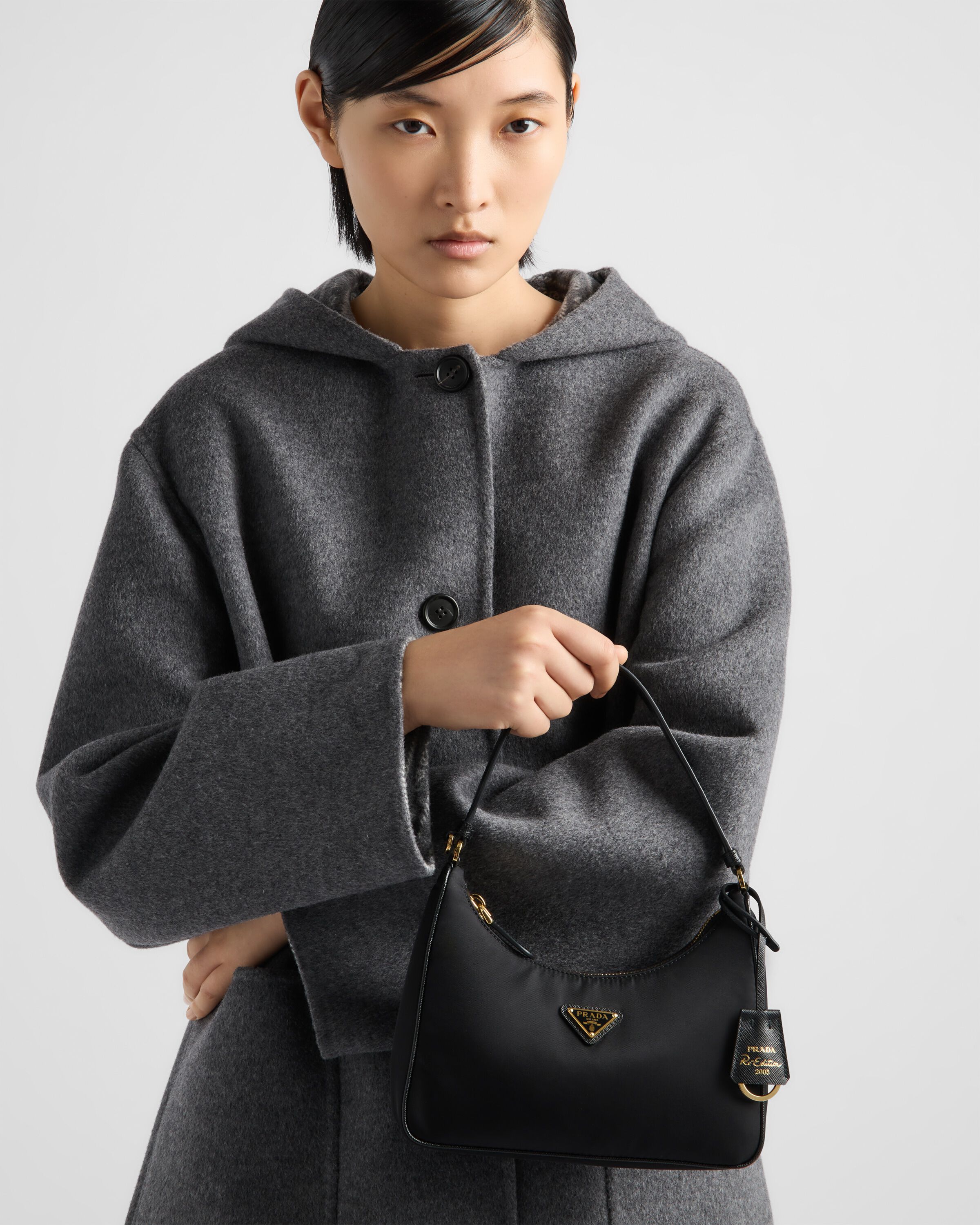 Prada Prada Re Edition 2005 Re Nylon and Saffiano mini bag Women Heathrow Reserve Collect