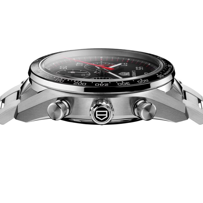 Carrera Chronograph Sport Automatic 42mm Mens Watch Black, , hi-res