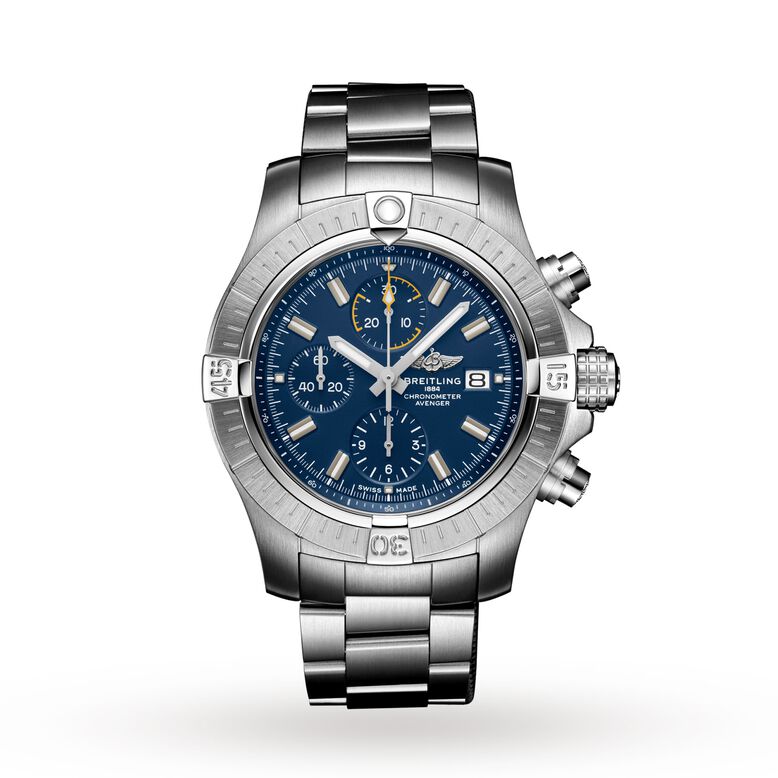 Avenger Chronograph 45 Stainless Steel Watch, , hi-res