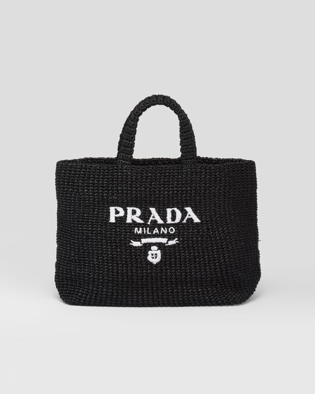 Crochet tote bag, , hi-res