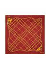Chain Check Silk Scarf