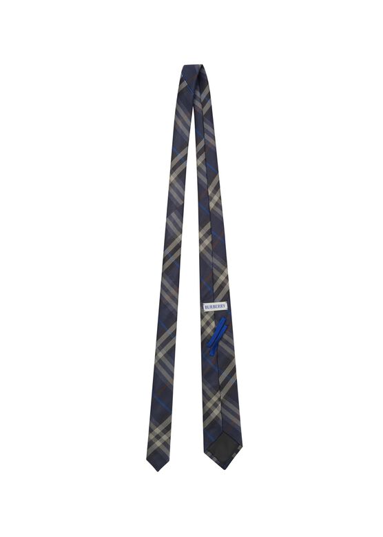 Check Silk Tie, , hi-res