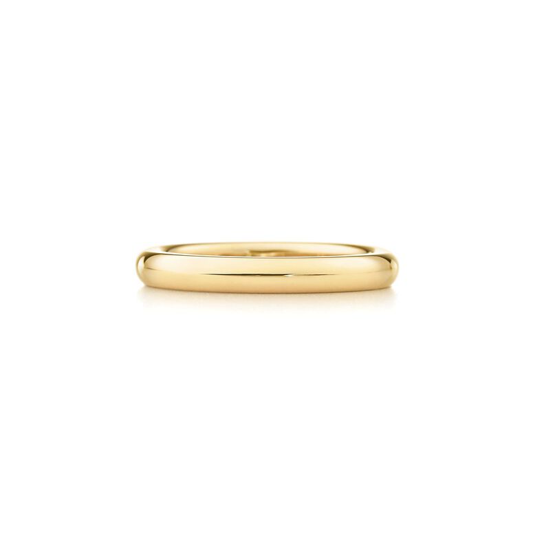 Elsa Peretti&reg; stacking band ring in 18k gold. - Size 5 1/2, , hi-res
