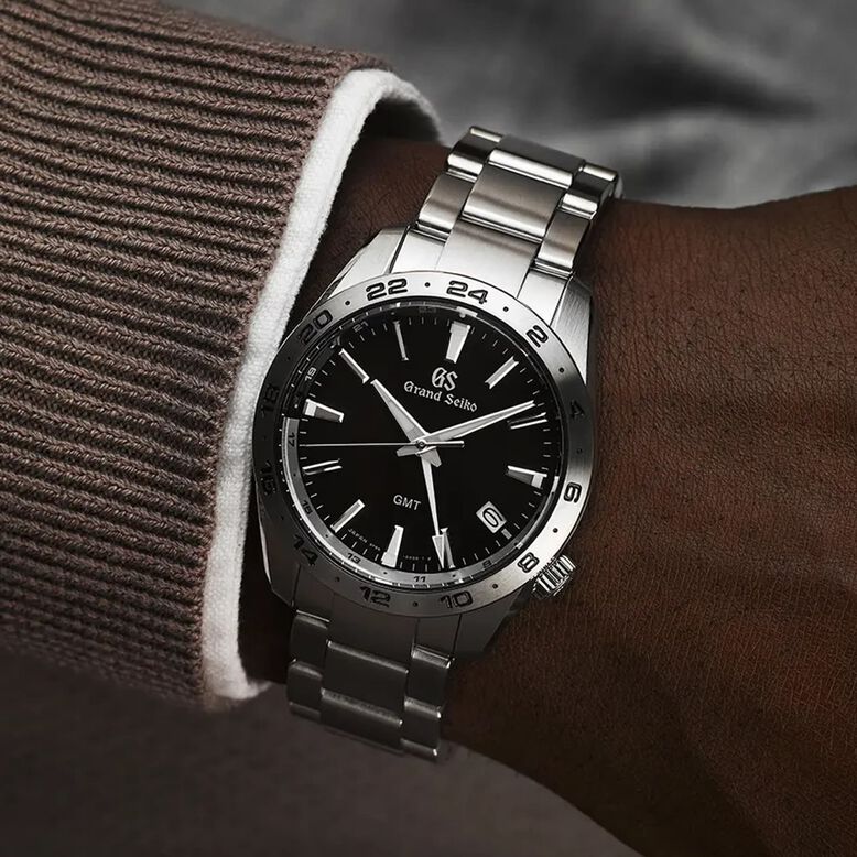 &#39;Slate&#39; Quartz GMT 39mm, , hi-res