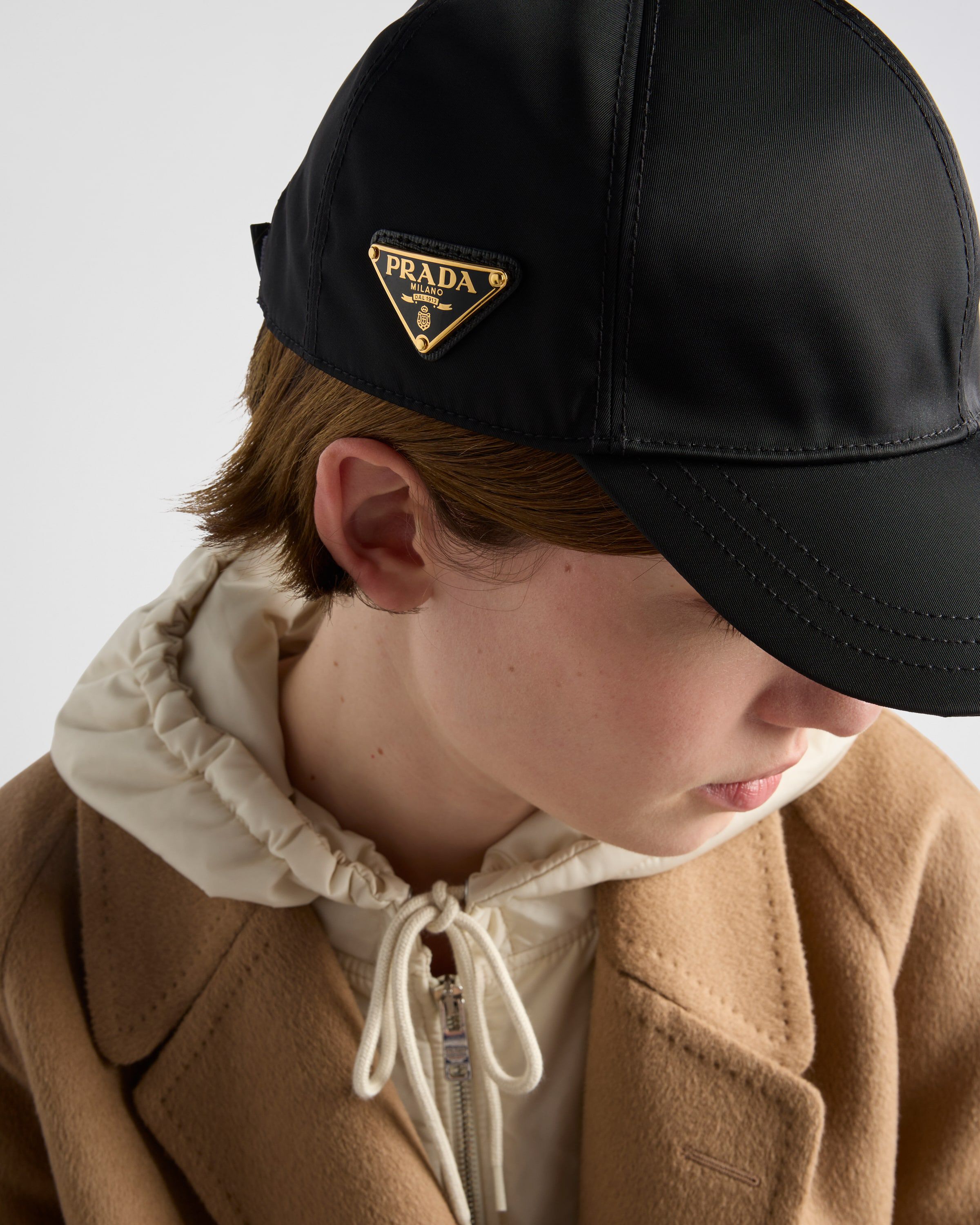 Prada nylon baseball hat discount
