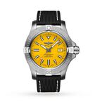 Avenger Automatic 45 Seawolf Stainless Steel Leather Strap Watch