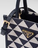 Prada Symbole embroidered fabric mini bag, , hi-res
