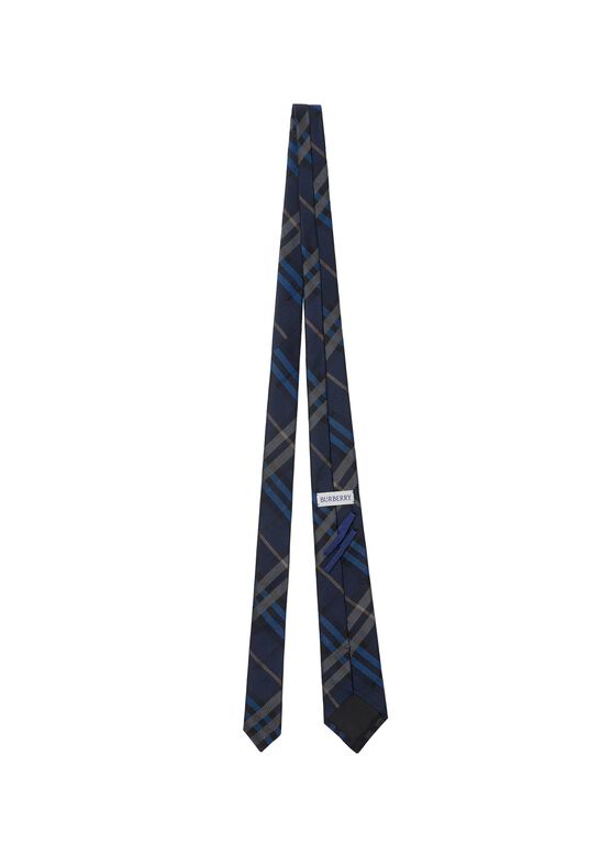 Check Silk Tie, , hi-res