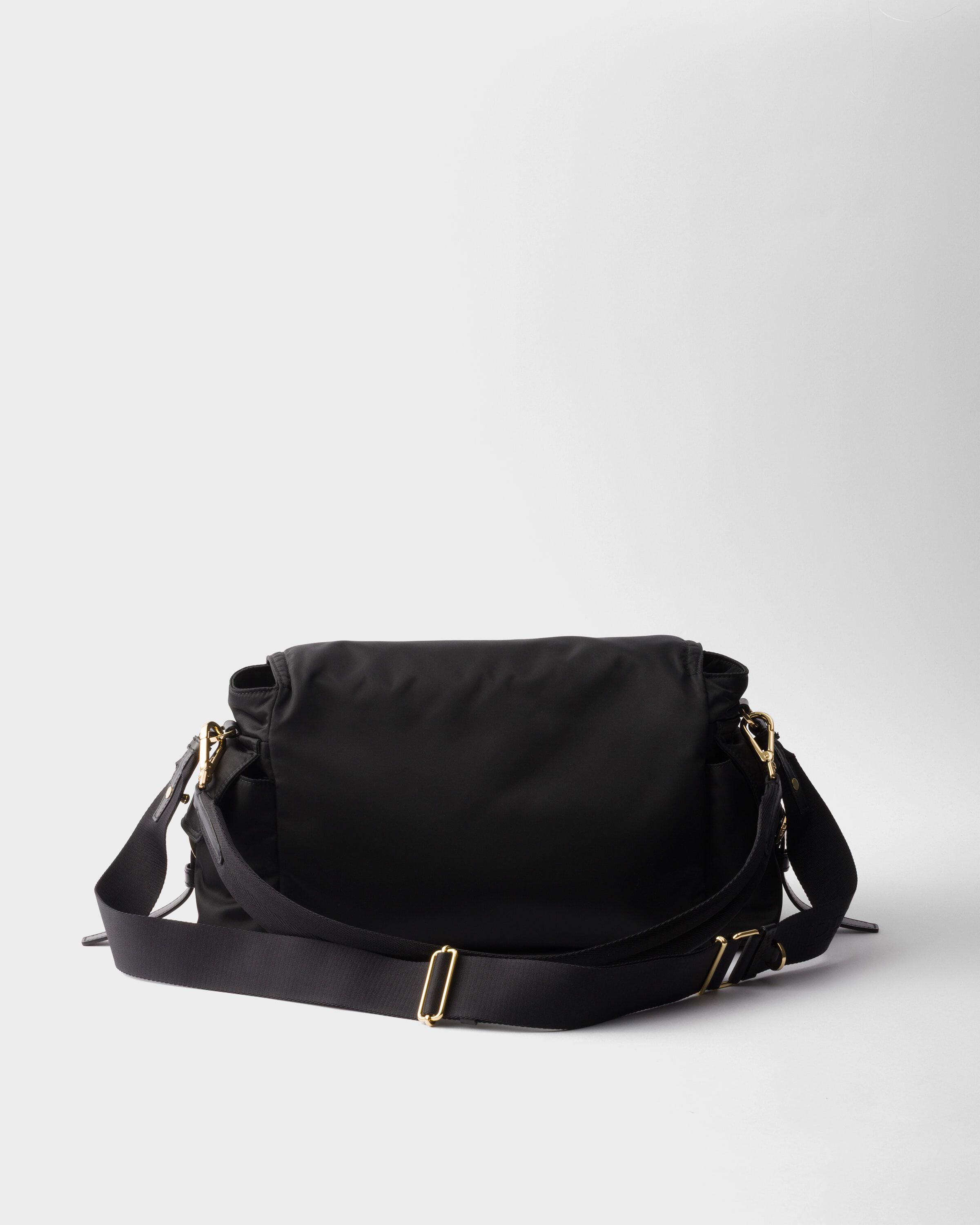 トートバッグ PRADA Black Nylon Shoulder Bag Elmwoods Auctions | PRADA VINTAGE NYLON SHOULDER BAG