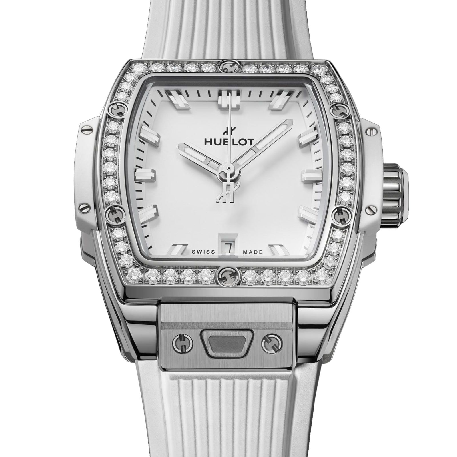 Hublot Spirit Of Big Bang Steel White Diamonds 32mm Fine Watches