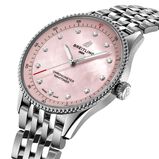 Navitimer 32mm Ladies Watch Pink Mother Of Pearl, , hi-res