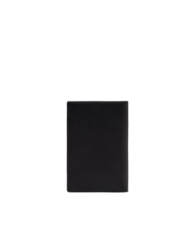 Saffiano Leather Card Holder, , hi-res