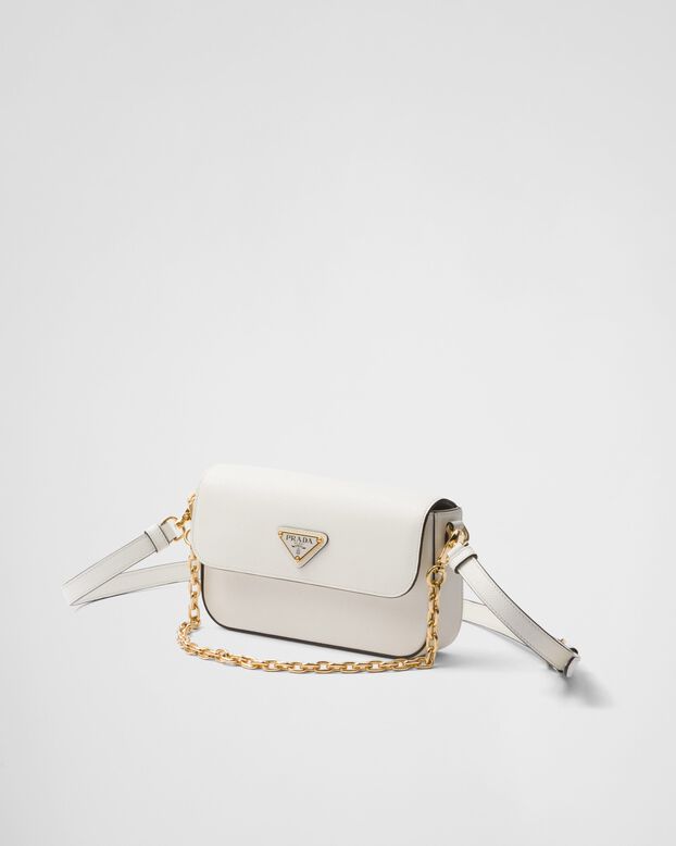 Saffiano leather mini-bag, , hi-res