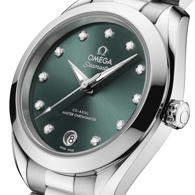 Seamaster Aqua Terra 30mm Ladies Watch Green, , hi-res