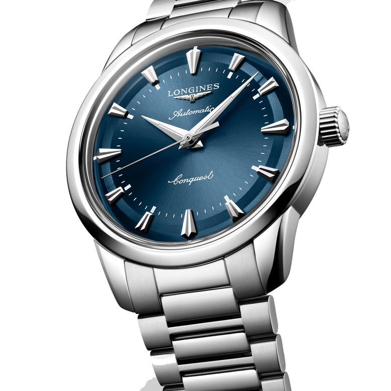 Conquest Heritage 40mm Mens Watch Blue, , hi-res