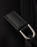Re-Nylon and leather shoulder bag, , hi-res