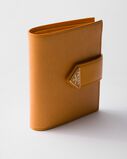 Small Saffiano and smooth leather wallet, , hi-res