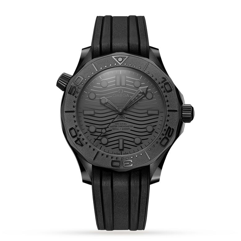 Seamaster Diver 300 Co-Axial Master Chronometer 43.5mm Black Black, , hi-res