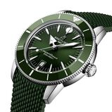 Superocean Heritage B31 Automatic 44mm Mens Watch Green Rubber, , hi-res
